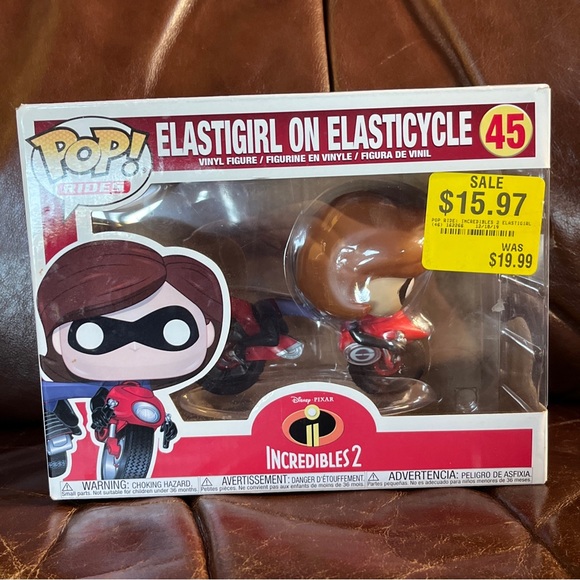 Funko Other - Funko Pop Rides #45 Incredibles 2 - Elastigirl on Elasticycle